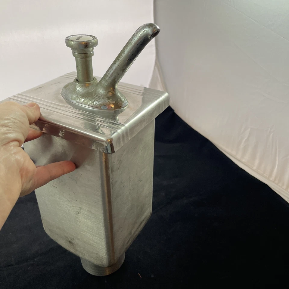 Vintage Soda Fountain Pump Syrup Dispenser Coca Cola Coke Stainless - Image 1 of 4