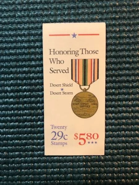 Scott #BK190: Honoring Those who Served MNH Unexploded Booklet of 20. - Image 1 of 1