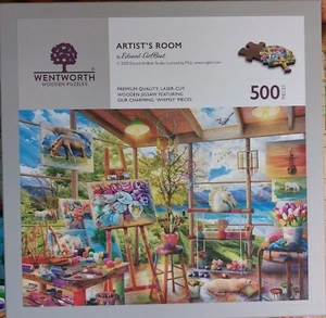 Wentworth 500 pieces 'Artist's Room' - Picture 1 of 2