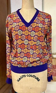 PUCCI Vintage 70er Damen Bluse Oberteil Gr. 40 TOP!!!! - Bild 1 von 11