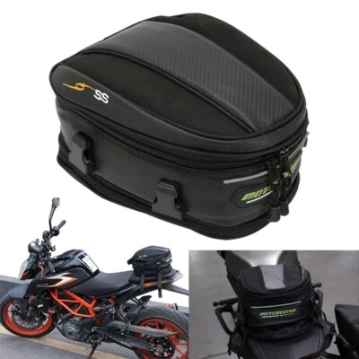 Motorrad Soziussitz Tasche Rücktasche Rücksitz Gepäck Koffer Schwarz Wasserdicht - Bild 1 von 4