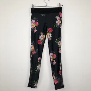 Leggings florales negros informales GUESS 12 años para niñas - Imagen 1 de 9