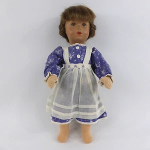 Käthe Kruse Puppe Mädchen 34 cm wohl aus Serie Schummelchen (22) - Picture 1 of 21