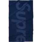 Supreme SS23 Tonal Logo Towel Red and Navy  NEW