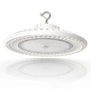 240W LED White UFO High Bay Lights Dimmable Fixture 5000K 100-277V HPS/MH/HID - Picture 1 of 6