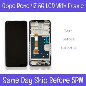 Oppo Reno4 Z 5G CPH2065 6.57” LCD Display Screen Touch Digitizer With Frame - Photo 1 sur 3