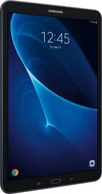 SAMSUNG GALAXY TAB A6 T580 10.1" 16GB TABLET 64GB SDCARD BLACK TESTED RESET - Image 1 of 4