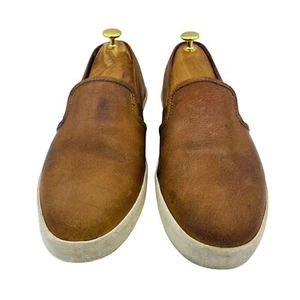 Frye Dylan Slip-On Sneakers Women’s 9.5 Brown - Picture 1 of 8