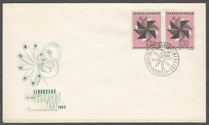 CZECHOSLOVAKIA 1963 FDC SC#1186, Liberec Consumer Goods Fair. - Picture 1 of 1