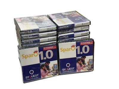 Vintage SYQUEST SparQ 1.0 GB Drive Cartridges NOS (22 Cartridges) - Image 1 of 3