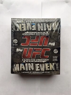 UFC 2010 Topps Main Event Retail Box 24 Packs - Image 1 of 4