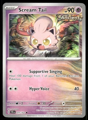 Scream Tail 077/162 SV05: Temporal Forces Regular - Image 1 of 2