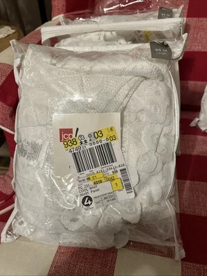 Painéis JCPenny Shari 95 polegadas floral de renda filtragem de luz vara transparente bolso (4) - Imagem 1 de 2