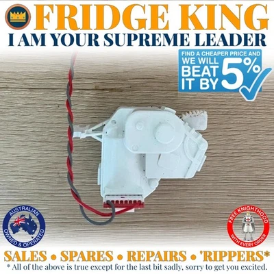 1457885 Westinghouse Nevera Dispensador de Agua Solapa de Hielo Obturador Brazo Motor WSE6970 Foto 1 de 4