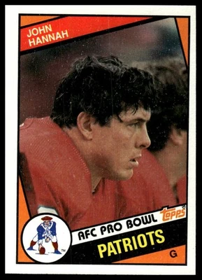 1984 Topps #137 John Hannah [GOATCARDS] - Image 1 of 2