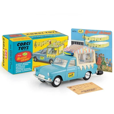 Corgi Musical Ford Thames Wall's Ice Cream Van #474 Collector's Club - Image 1 of 3