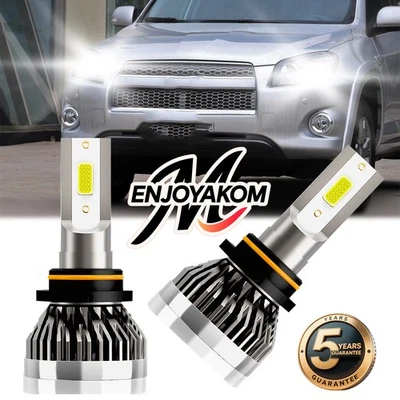 Kit de bombillas LED de haz bajo para Toyota RAV4 1998-2012 10000lm blanco 6000K Foto 1 de 4