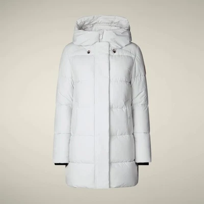 Save the Duck Bethany Hooded Coat - Women's - 4/L / Fog Grey - Image 1 of 4