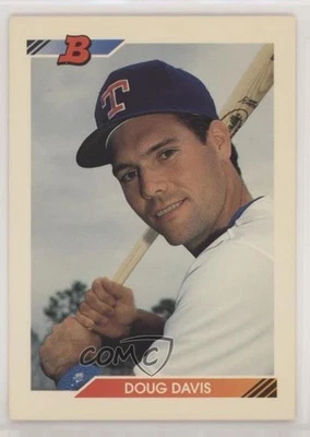1992 Bowman Doug Davis #490 Rookie RC - Image 1 of 2