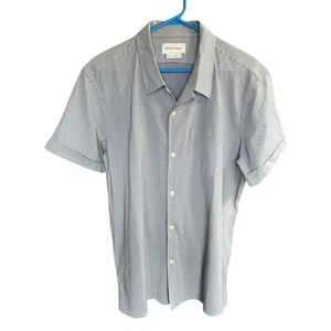 Ministry of supply Hybrid Seersucker short sleeves shirt XL Preppy Prep Coastal - Picture 1 of 7