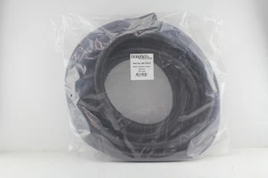 DNA Split Corrugated Flexi Loom Tube 28mm Black 10 Metre Roll - WLT2510 - Picture 1 of 3