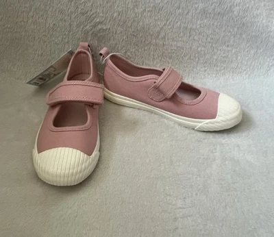Cat & Jack 运动鞋 Mary Jane Cecilia 学步女孩 12 码粉色 * Rip Tag — 第 1/4 张图片