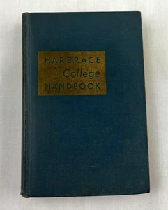 Harbrace College Handbook by John C. Hodges 1946 Small Hardcover - Picture 1 of 10