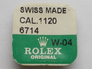 RELOJ ROLEX ORIGINAL AUTO 1120 RUEDA INTERMEDIA NUEVO MOVIMIENTO PARTE 6714 PRECINTADO - Imagen 1 de 2