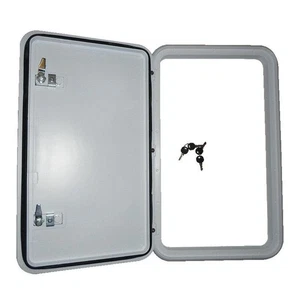 Coast Access Door 2 415 x 681 White RV Hatch - Picture 1 of 2