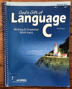 Abeka Gods Gift of Language C Writing and Grammar Third Edition Answer Key - Picture 1 of 22