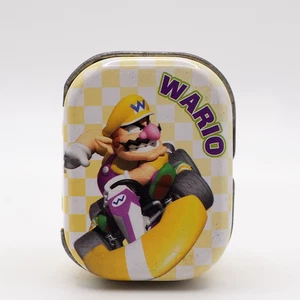 Wario Mario Kart Wii Square Mini Can Case Keychain Nintendo Japan ZE295 - Picture 1 of 8