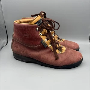 Vintage VASQUE Sundowner Skywalk Men's 7535 Hiking Boots 11.5 M - ITALY - - Picture 1 of 9