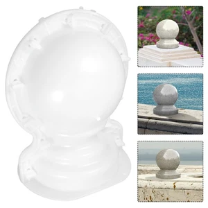 Ball Sphere Mold Concrete Cement Orb Mold Roman Column Ball Decoration Mold - Picture 1 of 12