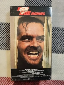 The Shining, VHS New Factory Sealed Mint- Kubrick,Nicholson,watermarks Free Sh - Picture 1 of 12