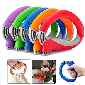 4 Pack Home One Trip Grips Shopping Grocery Bag Holder Handle Carrier Lock - Picture 1 of 6
