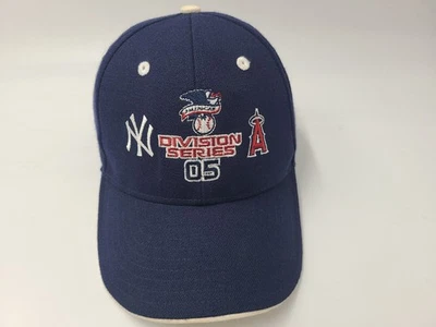 Vintage Anaheim Angels New York Yankees 2005 Division Series New Era Hat Cap MLB - Image 1 of 4