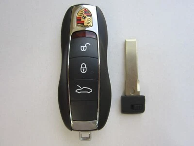 OEM PORSCHE BOXTER 911 SMART KEY KEYLESS REMOTE ENTRY FOB KR55WK50138 UNLOCKED - Image 1 of 3
