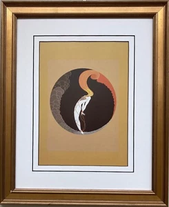 Erte ""L'Amour"" Nuevo Estampado PERSONALIZADO Diseño Art Deco - Imagen 1 de 3