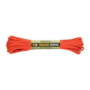 Paracord Parachute Line M-Tac 550 Type III 15M Safety Orange - Picture 1 of 2