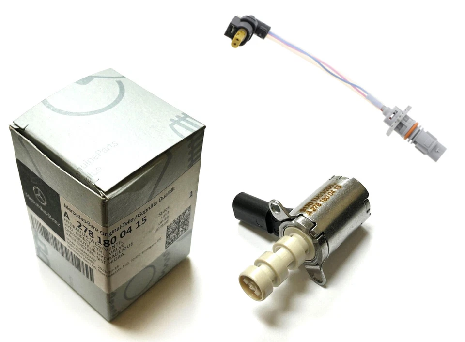 Engine Oil Pump Directional Control Valve & Wiring Harness For 15-23 Mercedes - Image 1 of 1