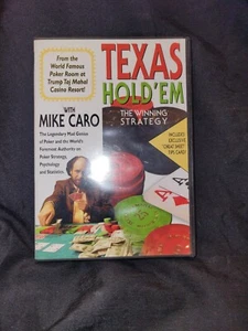 Winning Strategies - Texas Holdem Poker with Mike Caro (DVD, 2005) - Imagen 1 de 5