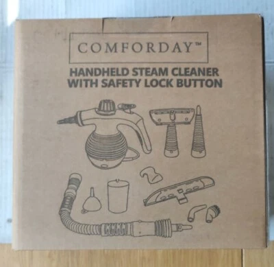 LIMPIADOR A VAPOR con 9 piezas COMFORDAY L@@K multiusos de mano presurizado. Foto 1 de 4