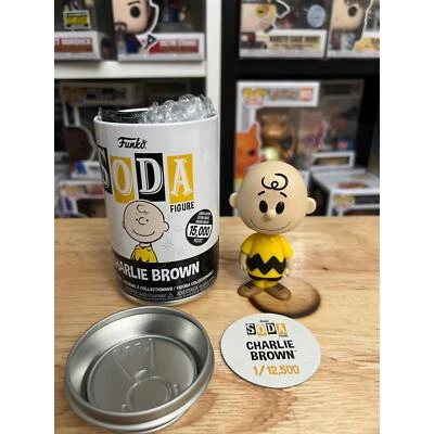 EXKLUSIVE LIMITIERTE AUFLAGE Charlie Brown Funko Soda Peanuts Cartoon Comics Strip - Bild 1 von 2