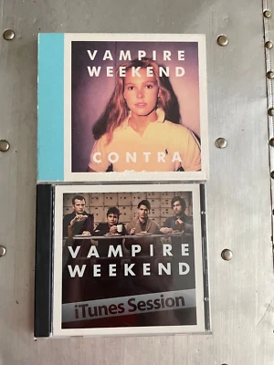 VAMPIRE WEEKEND - iTunes Sessions PROMO + Contra  CD Album Slipcase XL CD - Image 1 of 2