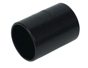 Lote de trabajo 18 x FloPlast Soldadura Solvente Doble Zócalo 40 mm (1,1/2") WS08B Negro - Imagen 1 de 5