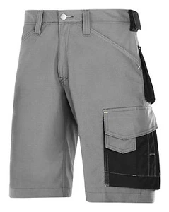 Pantalones Cortos Snickers Workwear 3123 Artesanos Rip-Stop SnickersDirect Gris Pre - Imagen 1 de 2