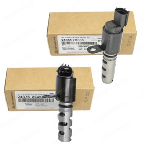 2*OIL FLOW CONTROL VALVE FOR 09-15 HYUNDAI KIA 2.0L 2.4L 24355-2G000 24375-2G200 - Picture 1 of 14