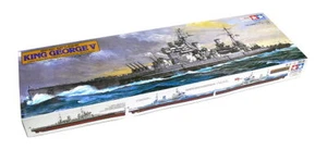 TAMIYA Military Model 1/350 War Ship British Battleship KING GEORGE V 78010 - Foto 1 di 1