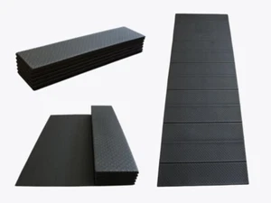 Foldable Yoga Mat, Travel, Light Weight 6mm Yoga Mat - Asana Brick Mat - Bild 1 von 9