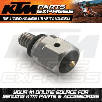 NEW OEM KTM BLEEDER VALVE 50 125 250 300 350 450 690 SX XC SXF XCF 79101900100 - Image 1 of 4